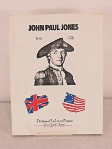 John Paul Jones 1776 To 1976 Bicentennial Salute And Souvenir From Great Britain - Picture 1 of 9