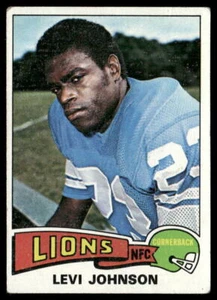 Levi Johnson 1975 Topps #119 Detroit Lions Football Card - Picture 1 of 2