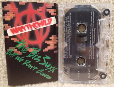 Wrathchild The Biz Suxx But We Don't Care Cassette Tape FM Revolver West Germany Foto 1 de 4