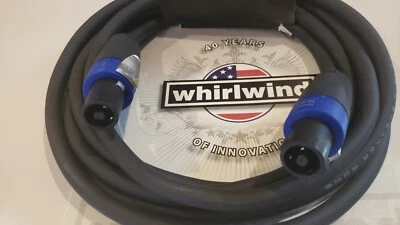 Whirlwind SK510G12 Female Speakon to Speakon NL4 Speaker Cable (12 Gauge) - 10' - Image 1 of 3