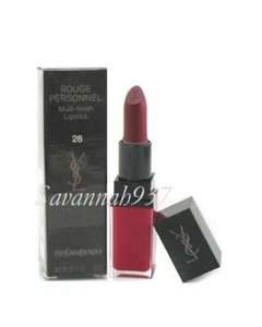 YSL Yves Saint Laurent Rouge Personnel Lipstick - 26 Astral Burgundy - NIB - Picture 1 of 1