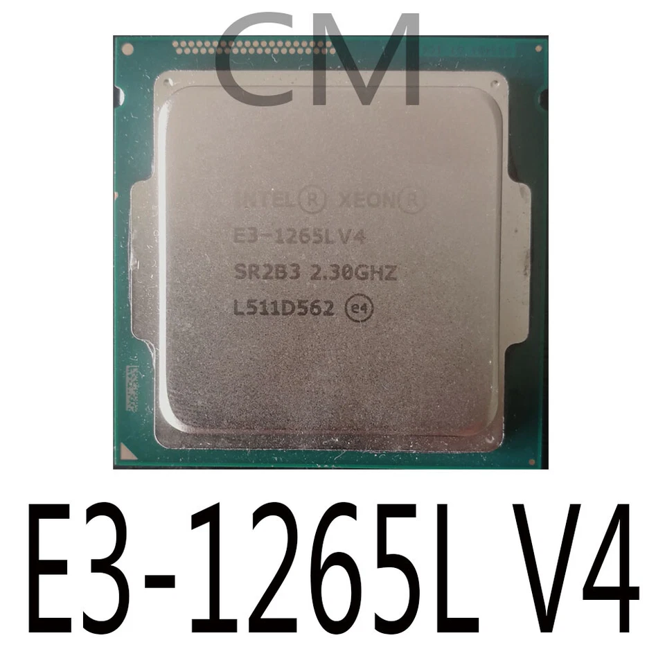 Intel Xeon E3-1265L V4 2.3 GHz 4-Core 8M LGA 1150 35W CPU Processor - Image 1 of 1