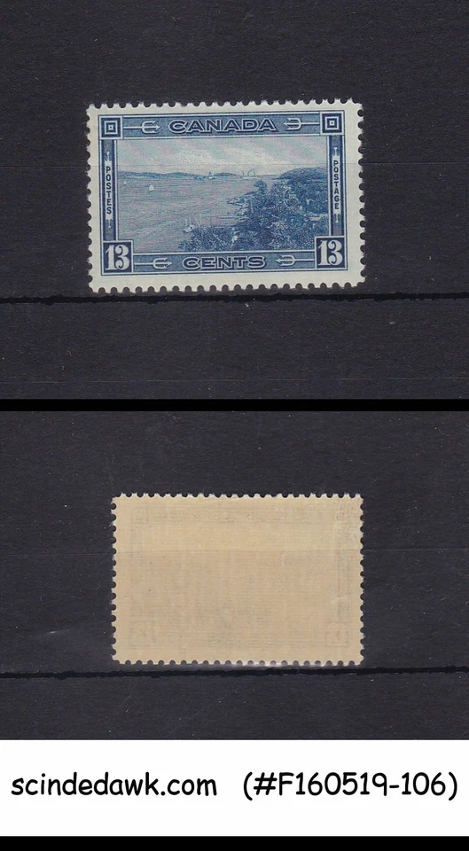 CANADA - 1938 13c deep blue SCOTT# 242 1V - MINT HINGED - Image 1 of 1