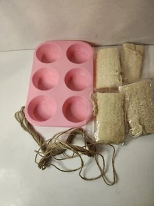 Soap Mold With Loofahs Kit - Picture 1 of 1