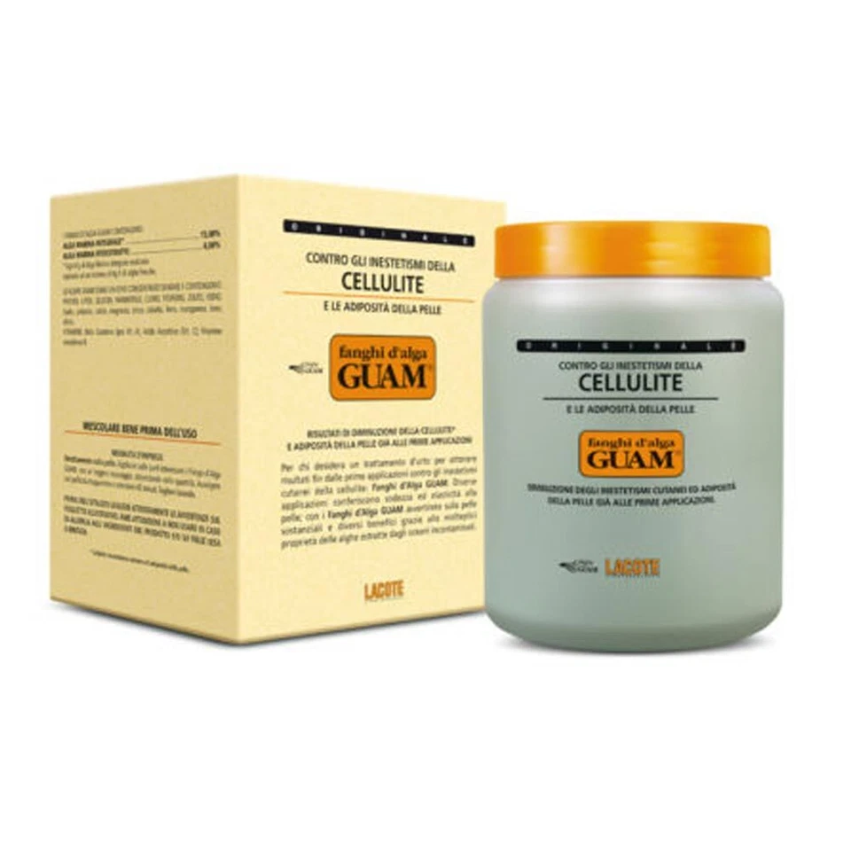 Guam Fanghi D'alga Formula Tradizionale Contro Cellulite e Adiposità, 500g