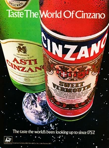 Revista CINZANO VERMUTH ANUNCIO #1 RARO AGOTADO VINTAGE - Imagen 1 de 1