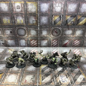 Warhammer 40K Part Painted Mixed Lot Of 10 Boys Boyz Ork 6BM-12 - Picture 1 of 7