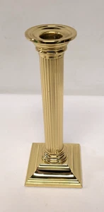 Baldwin 9 1/2" Smithsonian Brass Candlestick Excellent - Picture 1 of 5