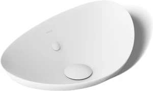 Kohler K-20704-0 Veil 21-1/8" Vessel Bathroom Sink , White SINK ONLY *READ - Picture 1 of 8