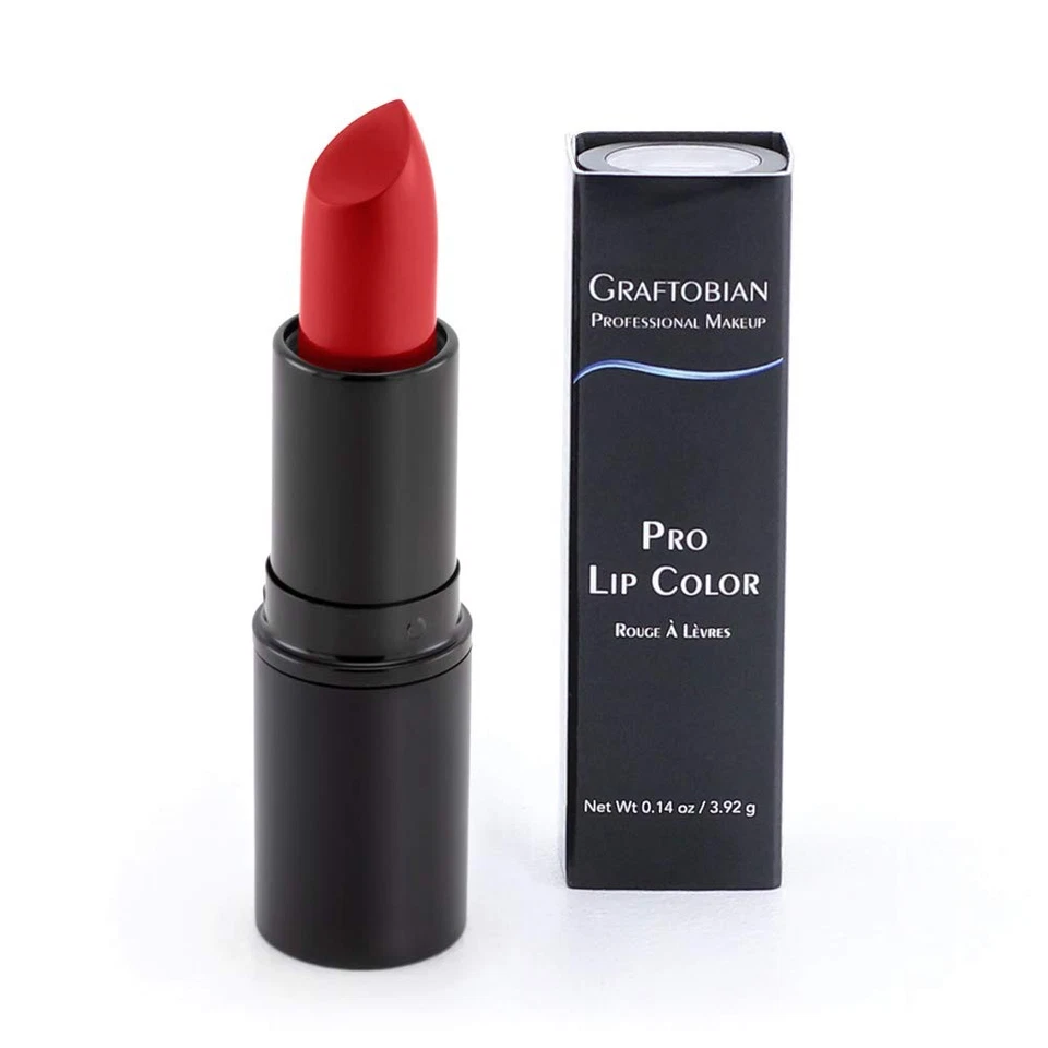 Graftobian Professional Lipstick –Ultra Long-Wear, HD Shades, Semi-Matte Scarlet - Image 1 of 1