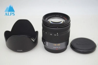 Panasonic LUMIX G VARIO 14-45mm F3.5-5.6 ASPH. MEGA O.I.S. Micro 4/3 #251129aa - Image 1 of 4