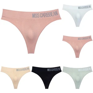 Sexy Mens Thongs Low Rise Briefs Underwear Panties Lingerie Gstring White - Picture 1 of 13