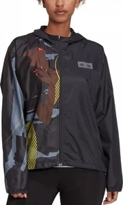 adidas x Thebe Magugu Women's Fast Running Jacket Grey Size XL HM2625 NEW - Picture 1 of 12
