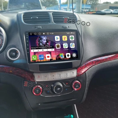 Unidad principal de actualización de 9" para Dodge Journey 2011-2020 Carplay estéreo GPS radio FM Foto 1 de 4