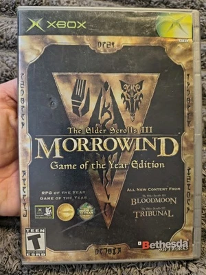 Elder Scrolls III: Morrowind -- Edición Juego del Año (Microsoft Xbox, 2003) Foto 1 de 4