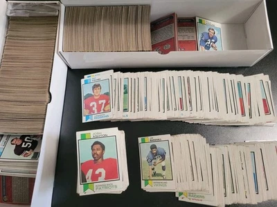 1973 Topps Football Card Set Builder Lots - 100 Different - Great Vintage Cards - Image 1 of 4