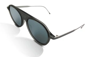 Thom Browne Sunglasses TB-809 B-GRY-SLV-Grey/Silver 55mm - Picture 1 of 5