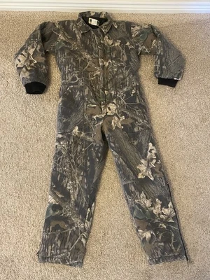 Game Winner Sportswear Mossy Oak “Break Up” Camo Coverall Insulated youth M YM - Image 1 of 4