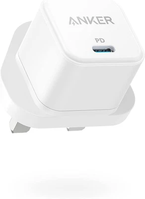 USB C Plug, Anker 20W USB C Charger - Fast Charging Powerport III Cube Charger - Image 1 of 4