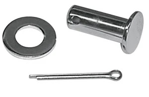 Colony 2564-3 Rear Brake Caliper Anchor Arm Bolt Kit - Chrome - Foto 1 di 3