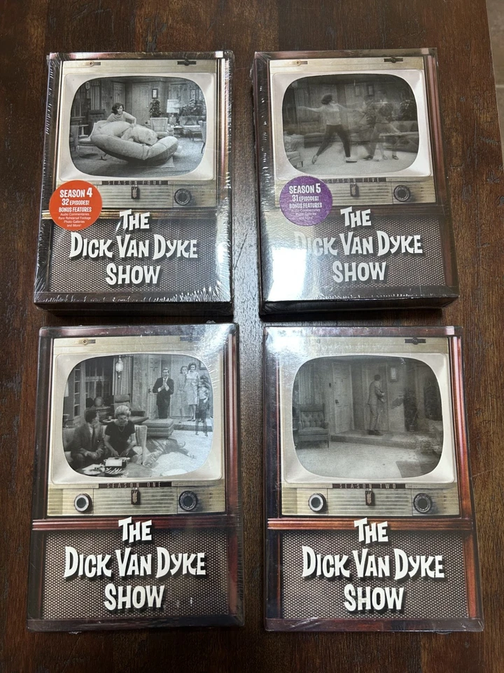 The Dick Van Dyke Show - DVD Box Sets - Season 1, 2, 4, 5 - SEALED - Image 1 of 1