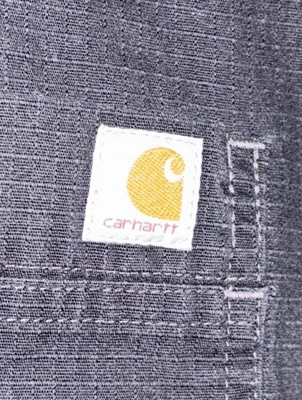 Blusa Médica Carhartt Para Hombre XL Azul Marino C15108 Tela Ripstop Mangas Cortas Foto 1 de 4