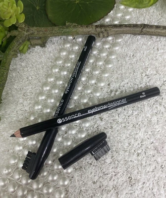 essence Eyebrow Designer Augenbrauenstift 01 Black 2 Stück 2 x 1 g *neu* - Bild 1 von 3