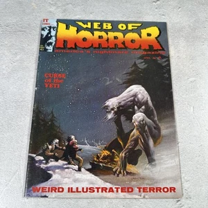 Web Of Horror 3 Marvel Magazine 1970 Wrightson Cover - Picture 1 of 8