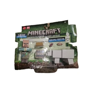 2024 Minecraft Figuren 2er Pack: Fischer und Eisbär (mit Fass & Fisch) - Bild 1 von 2