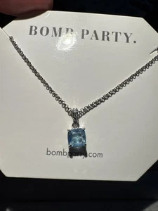 Bomb Party ‘Always A Good Time’ Rbp4787 Blue Topaz - Picture 1 of 2