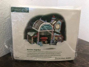 Department 56 Beard Bros Sleigh Wash North Pole Series 56740 New Open Box - Picture 1 of 4