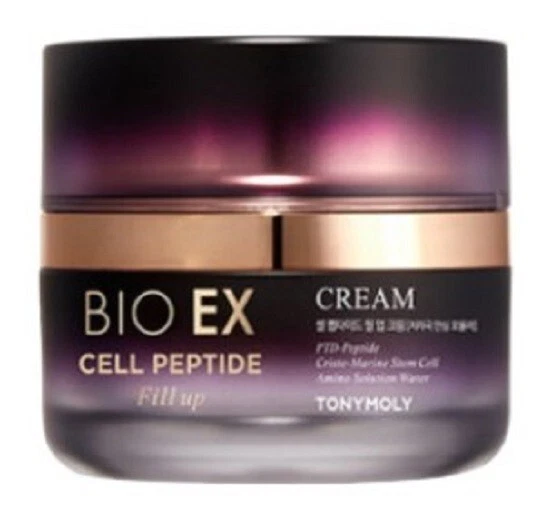 Tonymoly Bio Ex Cell Péptido Relleno Crema 60ml Anti Envejecimiento Húmedo Elástico Foto 1 de 1