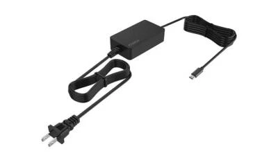 Codi A03041 65W USB-C AC Power Adapter 100-240V 1.5A w US Cord Black - Image 1 of 2