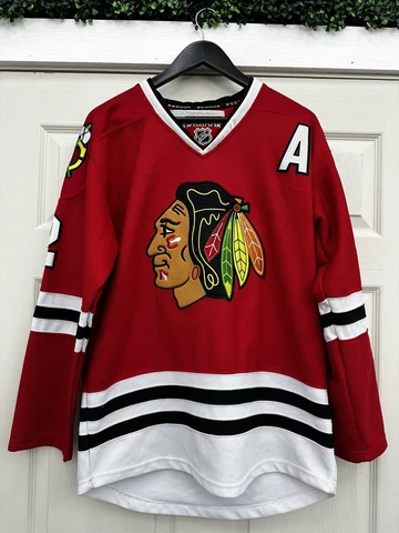 Vintage Reebok CCM Duncan Keith Chicago Blackhawks Jersey Size 48 Large NHL Cover