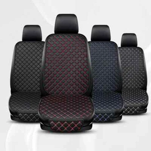 Leather Universal Car Seat Cover Seat Back Cushion Seat Wear-resistant Durable - Picture 1 of 28