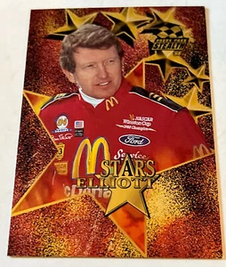 1998 PRESS PASS STEALTH STARS BILL ELLIOTT NMMT CONDITION #N4 NASCAR RACING - Picture 1 of 2
