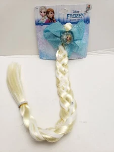 Disney Frozen Elsa Ponytail Hair Bow Barrette - 17 In. long. NEW. A4. - Picture 1 of 6