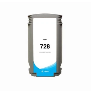 WF WH728SC HP Designjet T730, T830 (HP 728) - Wide Format Inkjet Cartridge, Cyan - Picture 1 of 1
