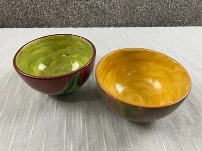 Pfaltzgraff Bowls Central Market Set of 2 Cereal Bowls 5.5" Diameter Foto 1 de 4