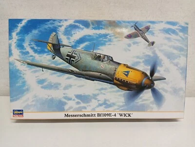 Messerschmitt Bf109e-4 Wick Hasegawa 09671 1/48 Kit Montaggio Aereo-Y2-A33 - Immagine 1 di 4