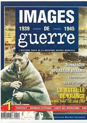 REVUE IMAGES DE GUERRE 39 45 n° 1 + préambule (18 pages) et fascicule avec carte - Photo 1/3