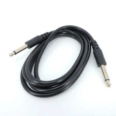 6.5 6.35mm jack male to 6.35mm speaker Audio Cable For Electric Guitar 1/4 Inch - Image 1 of 4