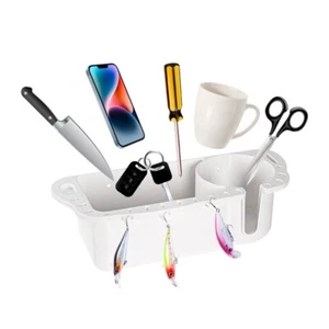 ABS Jon Boot Kajak Bass Boot Ponton Caddy Organizer Aufbewahrung Organizer Getränkehalter - Bild 1 von 8
