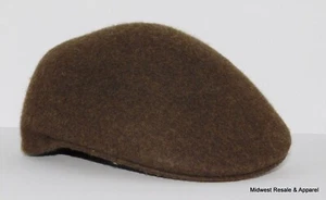 Lake of the Isles braun Wolle Zeitungsjungenmütze Herren groß Cabbie Mütze - Bild 1 von 4