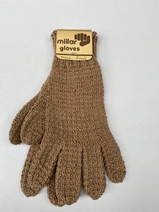 BN Vintage 70s Millar Gloves 'Newmarket' Traditional Cotton Riding Gloves Small - Picture 1 of 4