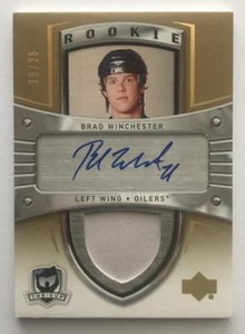 (HCW) 2005-06 The Cup Gold #133 Brad Winchester RC Rookie Auto 19/26 Patch 6941