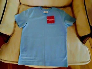 Hanna Andersson Boys Pima Cotton Shirt Blue Size 120 - Picture 1 of 1