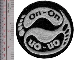 Hash House Harriers HHH ON-ON Yin Yang Foot Grey Patch - Picture 1 of 1