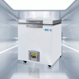-86°C Portable Ultr Low Temperature Freezer Lab Deep Refrigerator Chest 115V 28L - Picture 1 of 12
