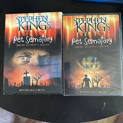 Pet Sematary (DVD, 2008; Special Collector's Edition) NEW w/Lenticular Slipcover - Image 1 of 3